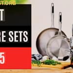 Cookware Set display with stainless steel pots and pans – Best Cookware Sets 2025 by Kitchennest.org