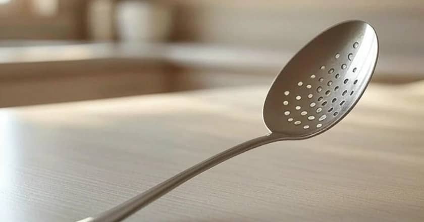 slotted spoons a tool that help in cooking